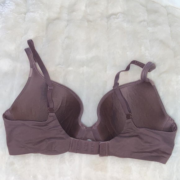 VICTORIA'S SECRET VS Body By Victoria Perfect Shape Bra Padded Wired Purple  32D - Picture 4 of 8